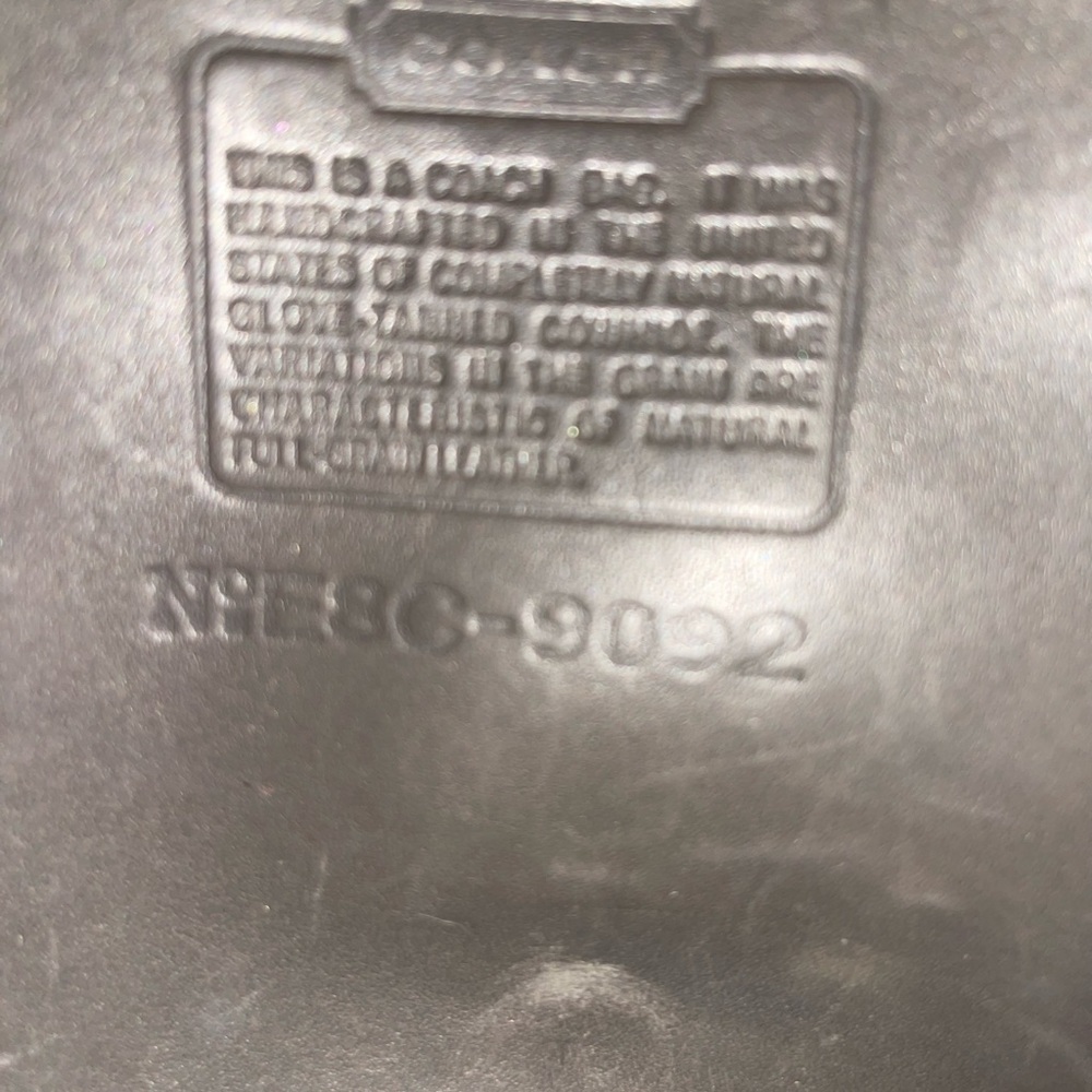 Coach Grey Leather Crossbody Bag - Picture 8 of 8